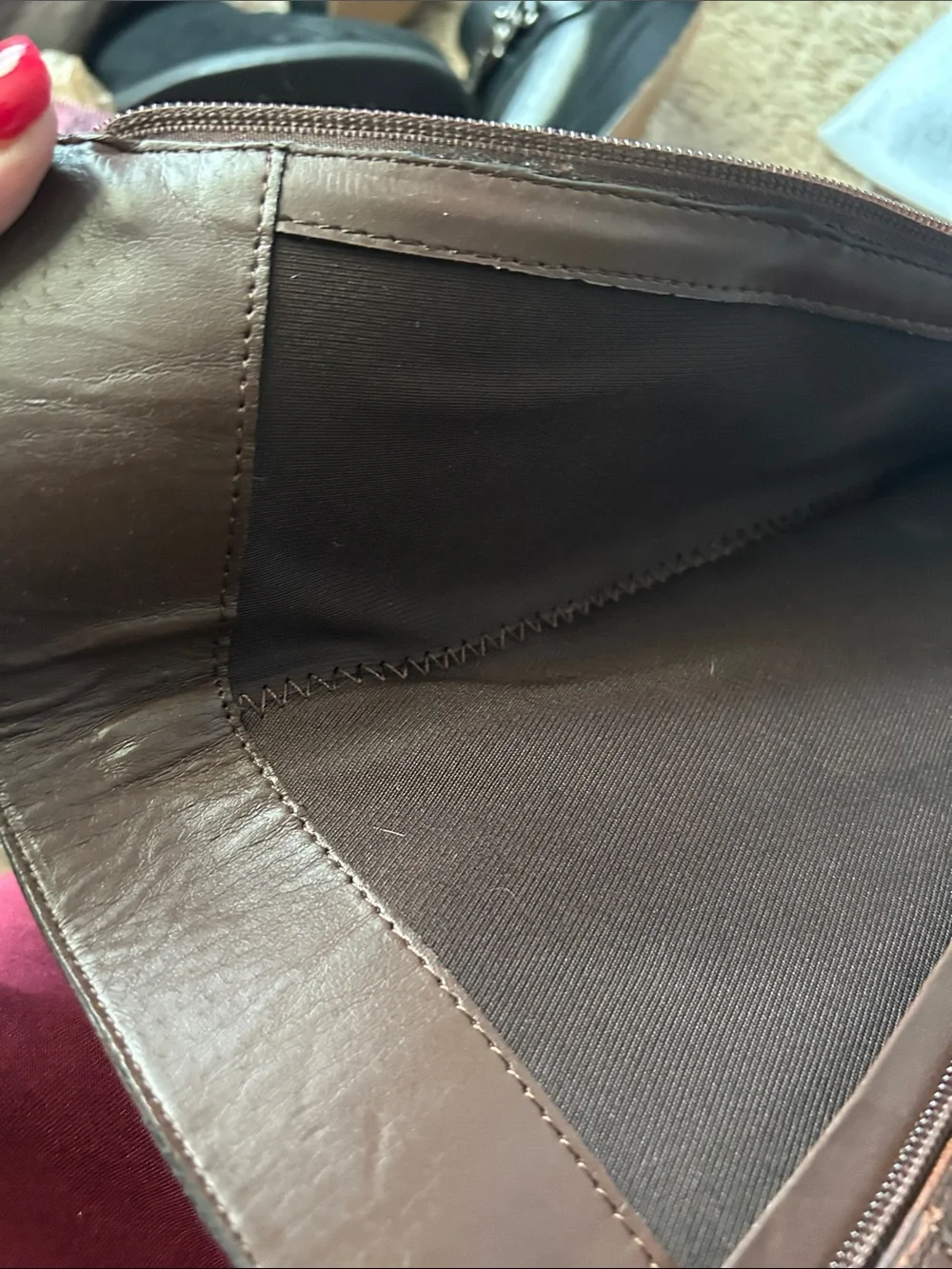 Women's Over-the-Knee Brown Riding Boots with Buckle Detail